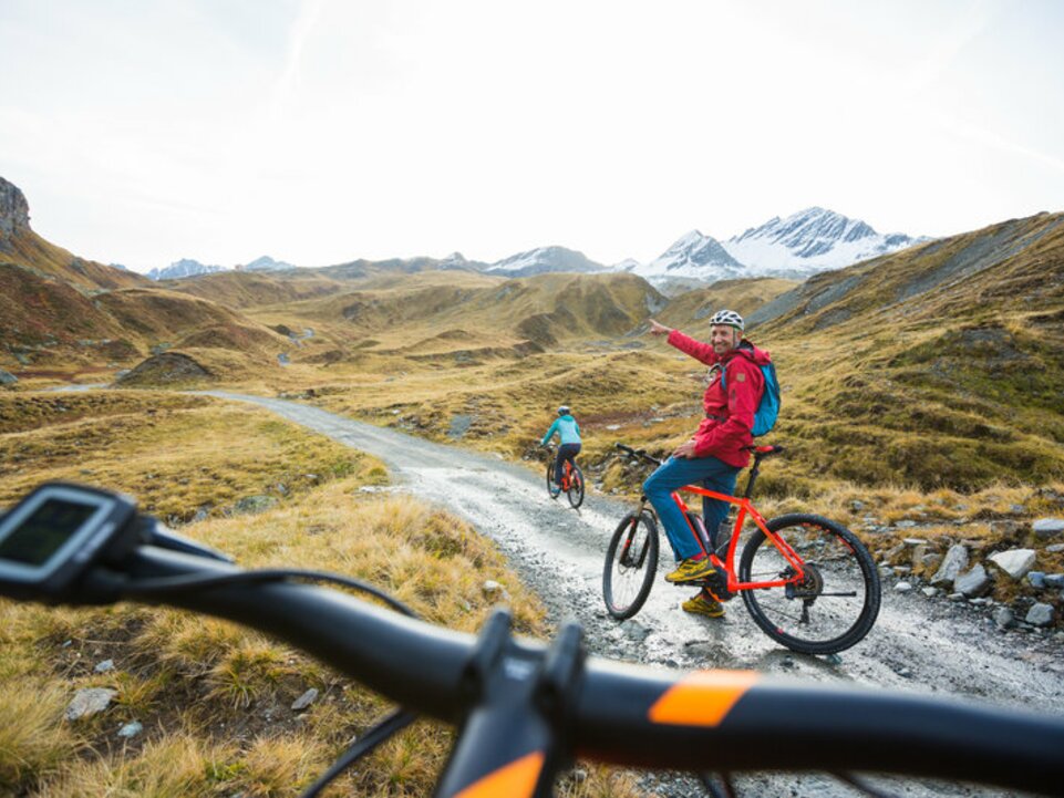  E-Bike Tour zur Neuen Heilbronner Hütte, Verwallgebirge, Verbellatal | © Montafon Tourismus GmbH, Schruns