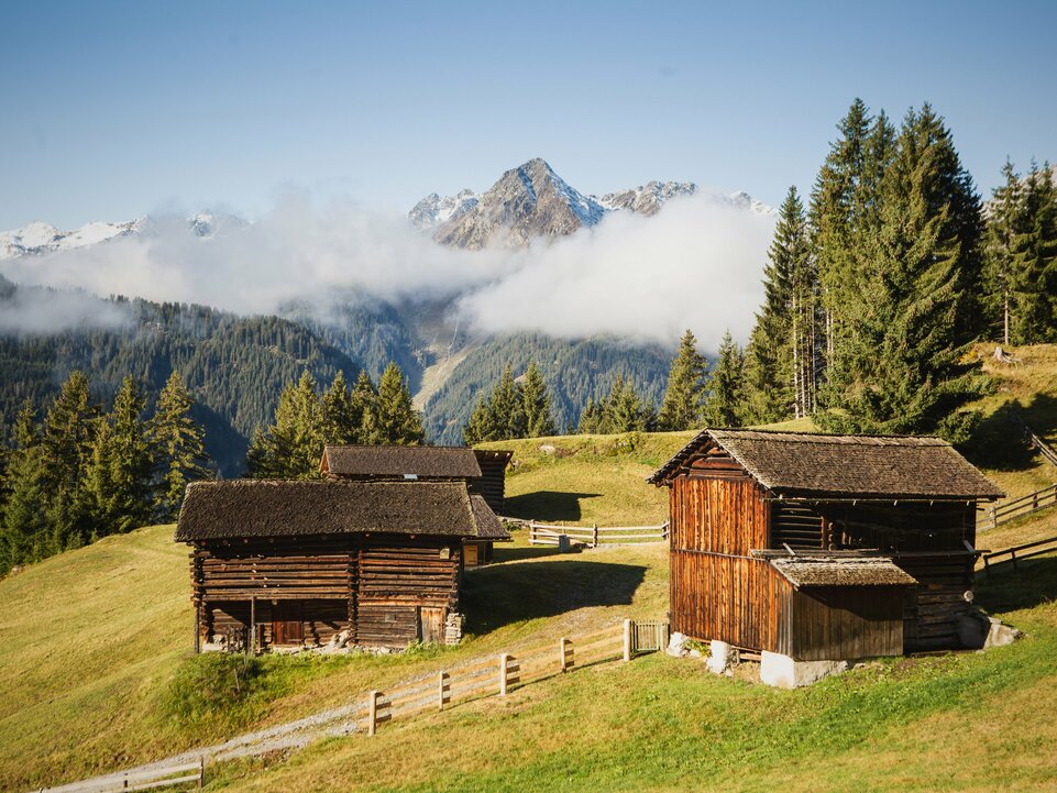 Maisäß Montiel im Herbst | © Montafon Tourismus GmbH