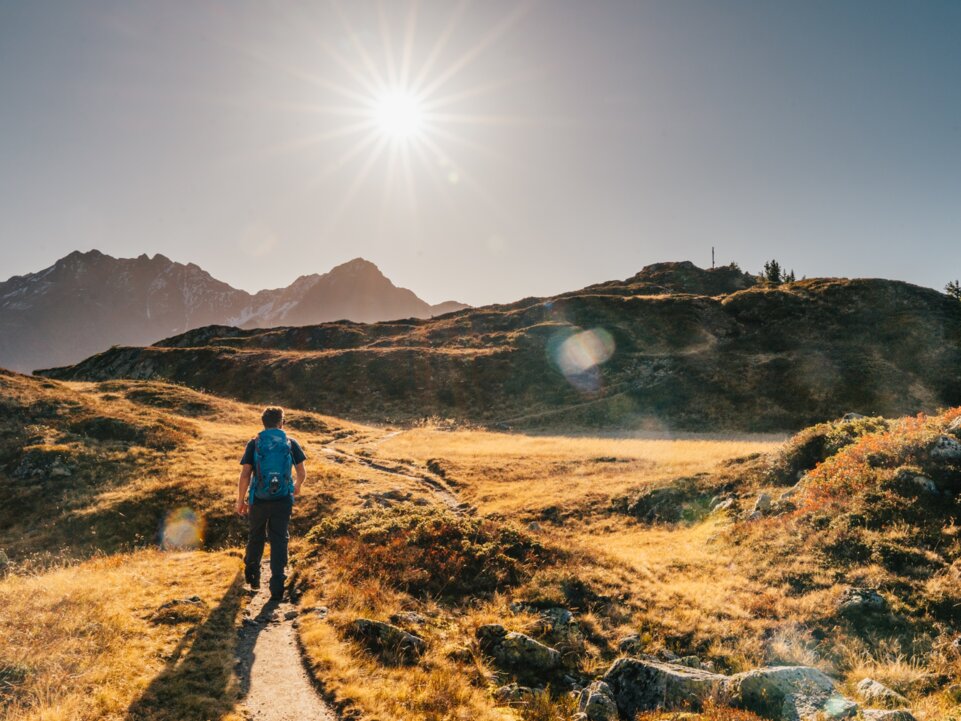 Herbstwanderung Muttjöchle | © Montafon Tourismus GmbH, Schruns - Packyourthingsandtravel