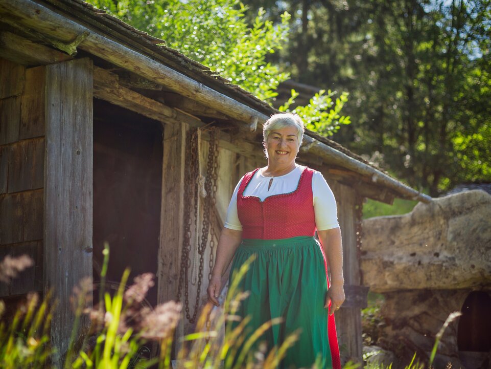 Heinrike - die Laiendarstellerin | © Montafon Tourismus GmbH, Schruns - Andreas Haller