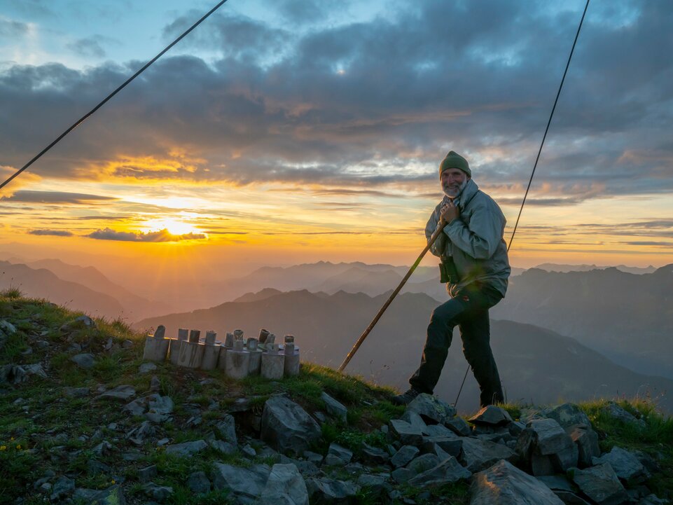 mit Walter Zudrell | © Montafon Tourismus GmbH