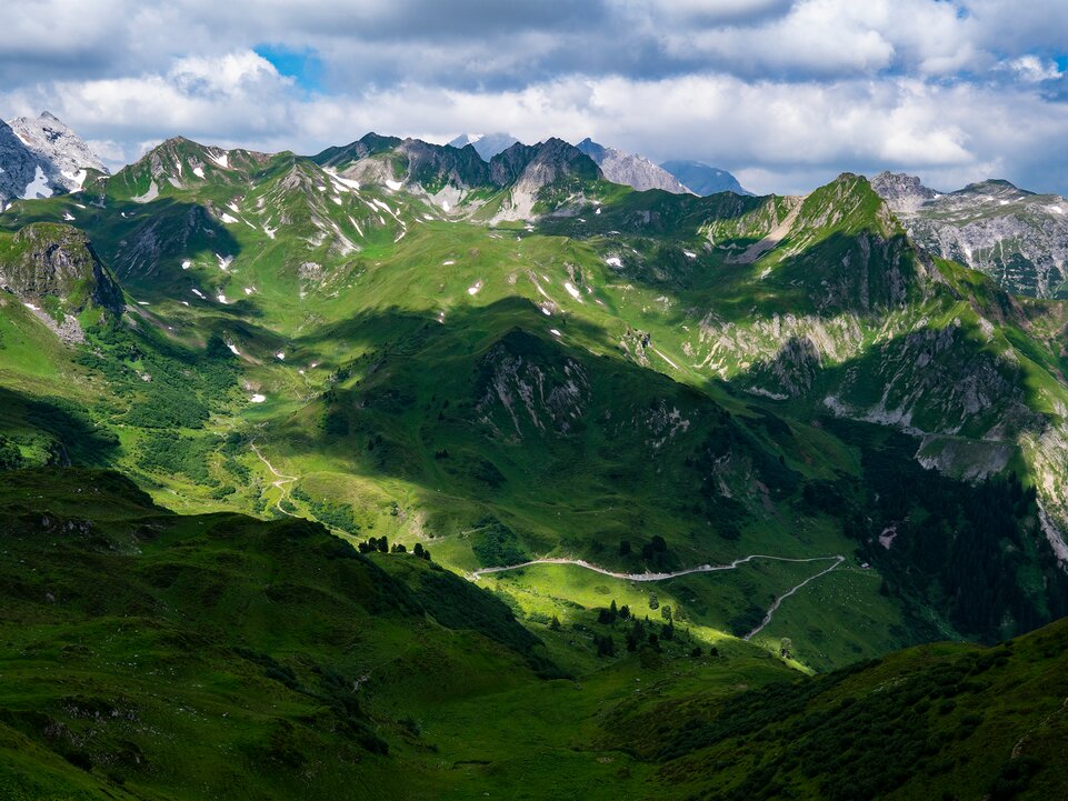 Golmer Höhenweg im Montafon | © Montafon Tourismus GmbH Schruns, Martin Huber