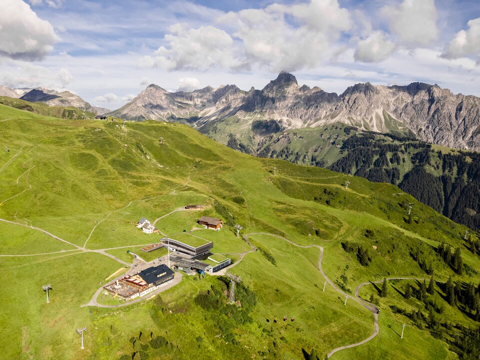 Rendering Neubau Bergrestraurant Grüneck | © Golm Silvretta Lünersee Tourismus GmbH Bregenz