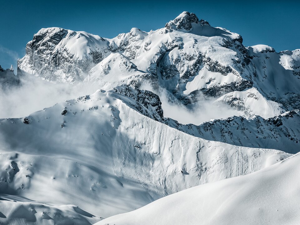 Winter-Ausblicke-Bewegungsberg-Golm-Montafon | © Golm Silvretta Luenersee Tourismus GmbH Bregenz, Christoph-Schoech